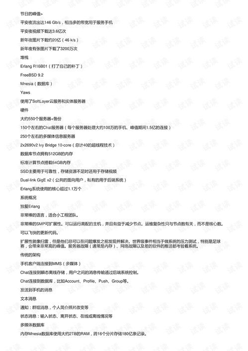 erlang whatsapp,揭秘高并发即时通讯背后的技术奥秘