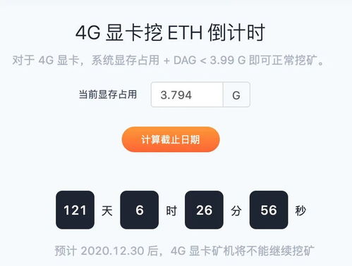 4g显卡可以挖以太坊吗,4G显卡能否胜任以太坊挖矿挑战？