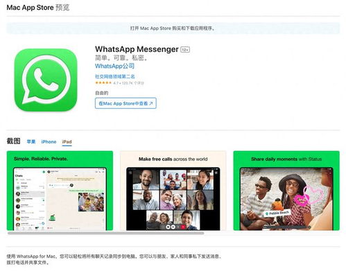 ipad版whatsapp,轻松管理您的社交生活