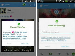 android分享到whatsapp,Android设备上的便捷跨平台通讯体验
